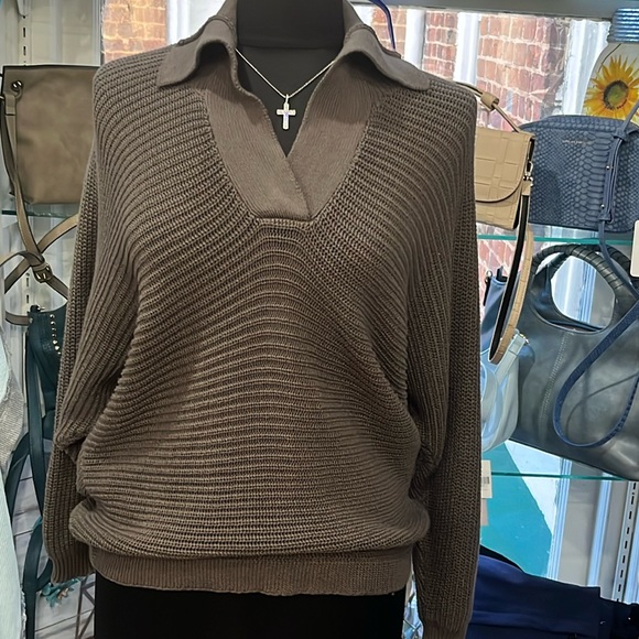 Cobblestone Living Sweaters - NWT Dark Cobblestone Sweater.
